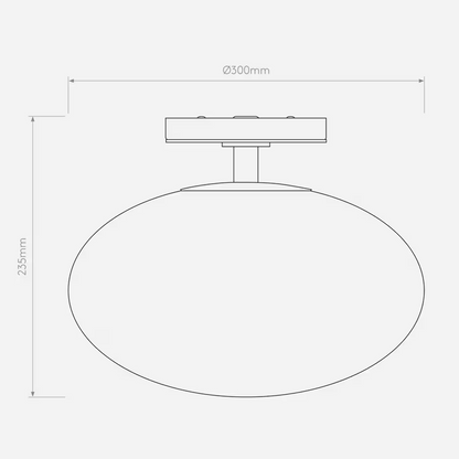 Zeppo Ceiling Light