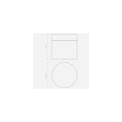 Sabina Ceiling Light Polished Chrome