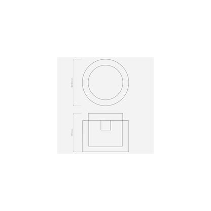 Arezzo Bathroom Ceiling Light