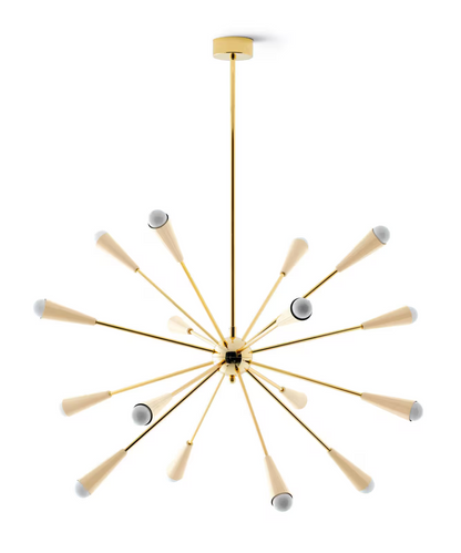 Sputnik Pendent in Gold