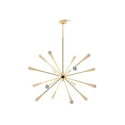 Sputnik Pendent in Gold