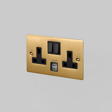 2G UK USB Socket