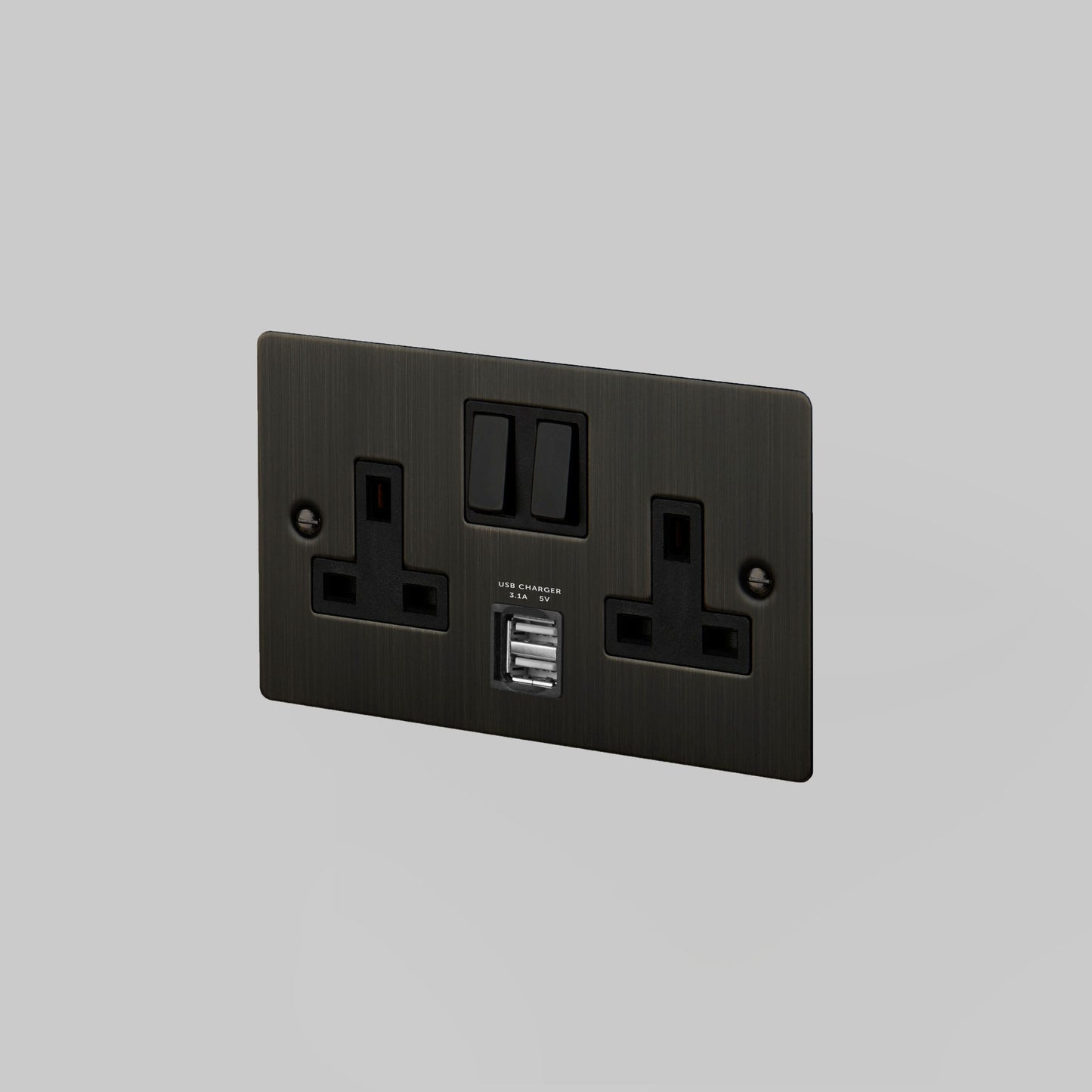 Buster and Punch 2G UK Plug Socket with USB
