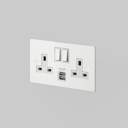 2G UK USB Socket