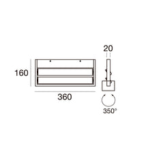 Stilnovo Tablet Wall Light