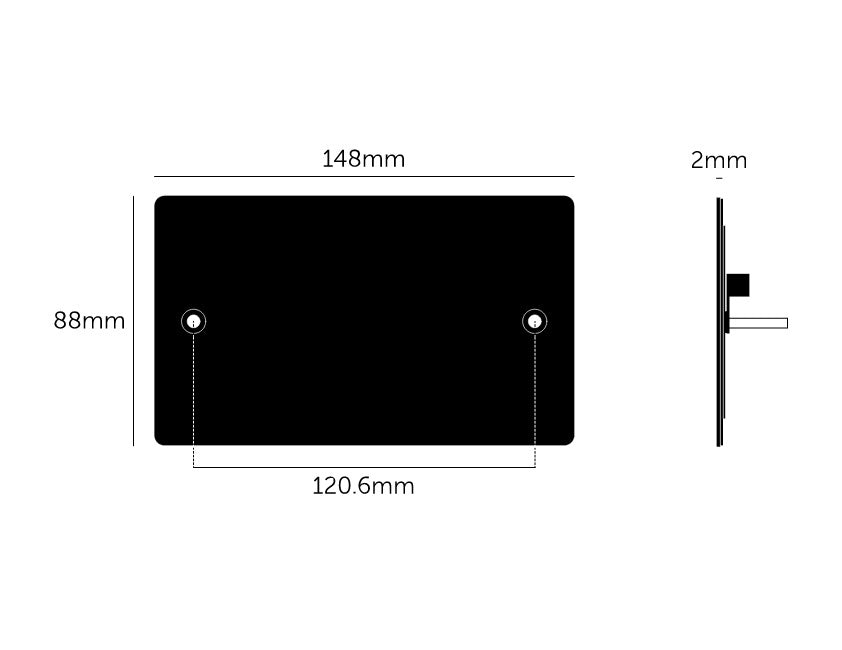 Buster and Punch 1G Wall Plate
