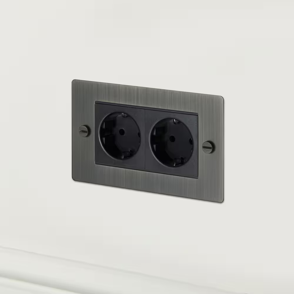 2G Euro Plug Socket