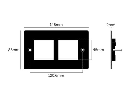 Buster and Punch Modular Wall Plate