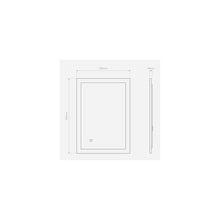 Ascot Square Illuminated Mirror
