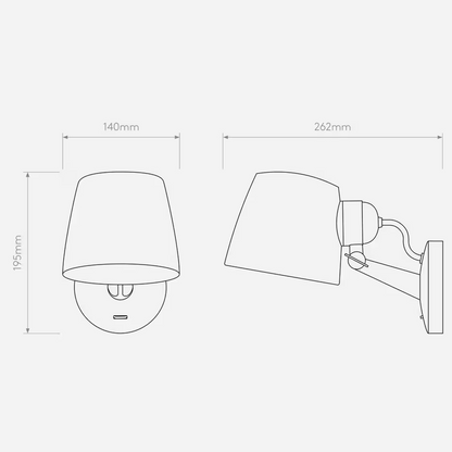 Imari Adjustable Wall Light