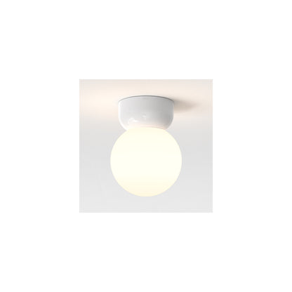 Lyra 180 Ceiling Light in Gloss Glaze White