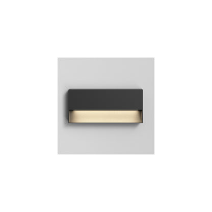 Mori 250 Exterior Wall Light in Textured Black