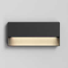 Mori 250 Exterior Wall Light in Textured Black