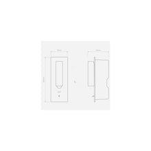 Fuse 3 Toggle Recessed Wall Light