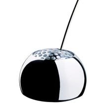 Arco Aluminium Swiveling Floor Lamp with White Carrara Marble Base