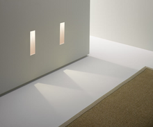 Borgo Trimless 35 Small Matt White LED Wall Recessed