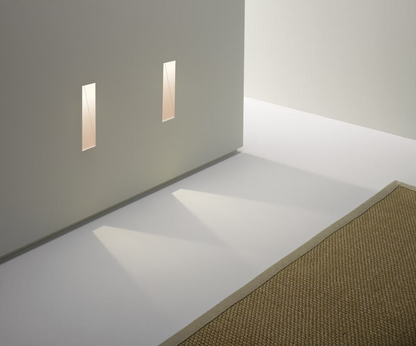 Borgo Trimless 35 Small Matt White LED Wall Recessed