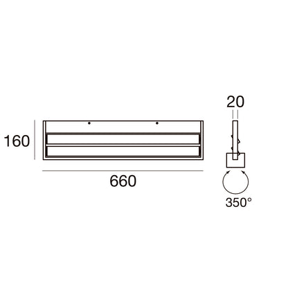 Stilnovo Tablet Wall Light