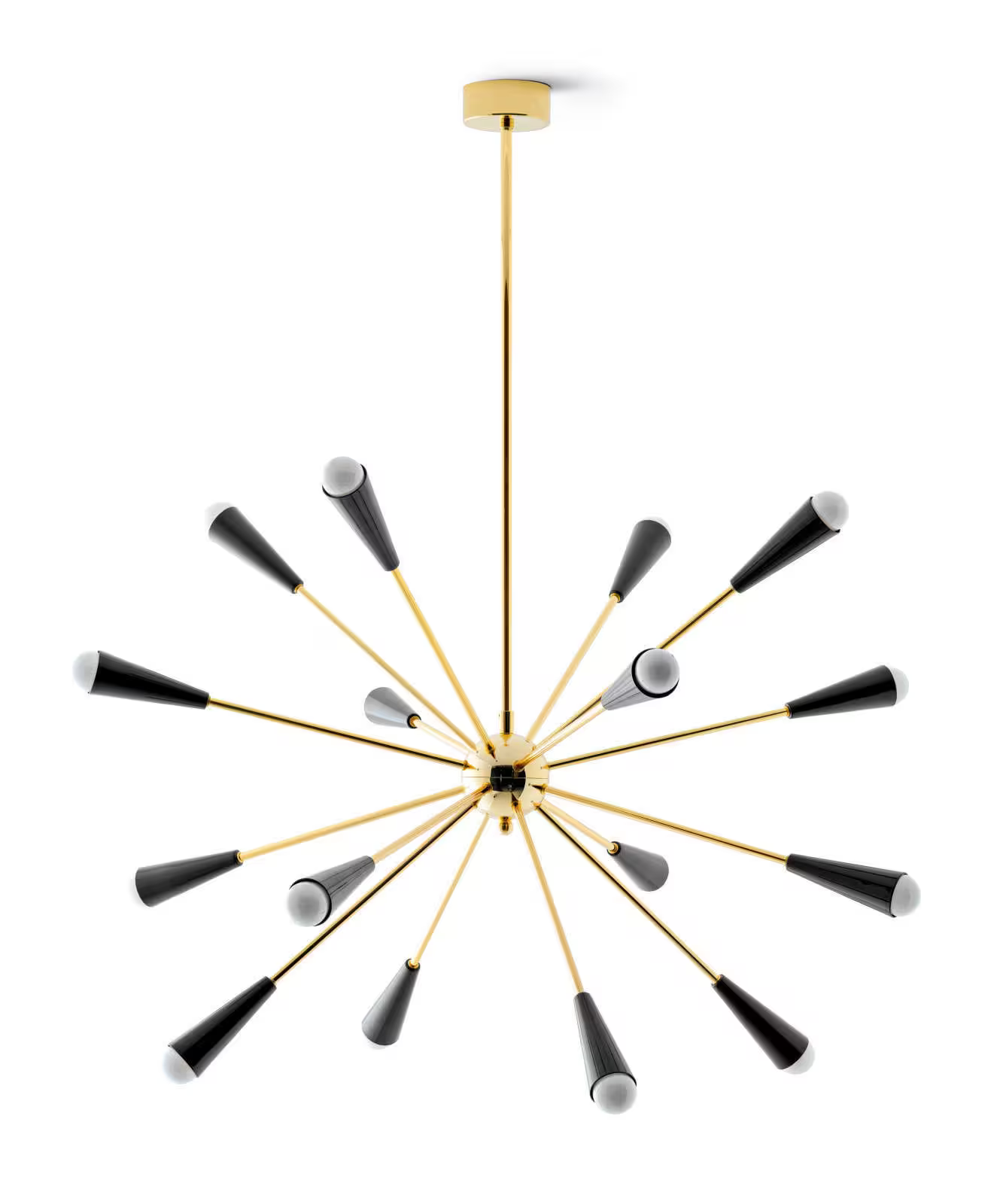 Sputnik Pendent in Gold