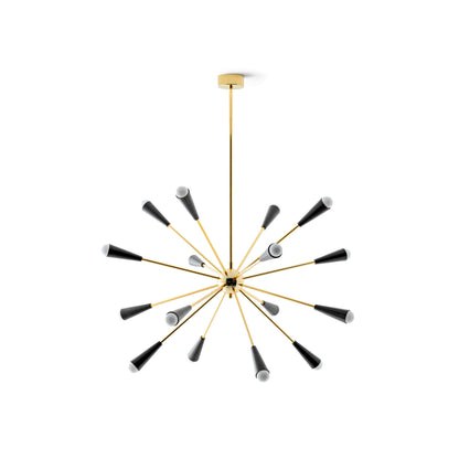 Sputnik Pendent in Gold