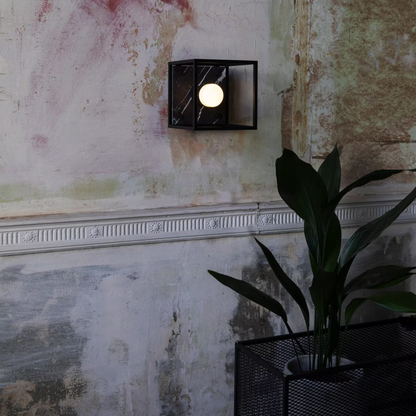 Caged Wall Light