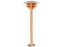 Venø Outdoor Bollard with Layered Shades
