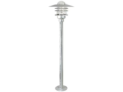 Agger Outdoor Short Post Galvanized