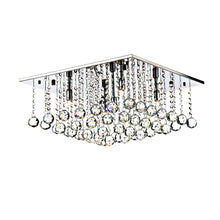 Abacus 5-Light Square Flush