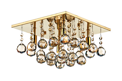 Abacus 4-Light Flush Mount