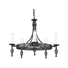 Belfry 5-Light Chandelier Black