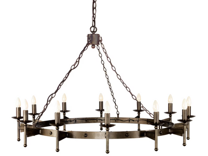 Cromwell 12-Light Chandelier Old Bronze