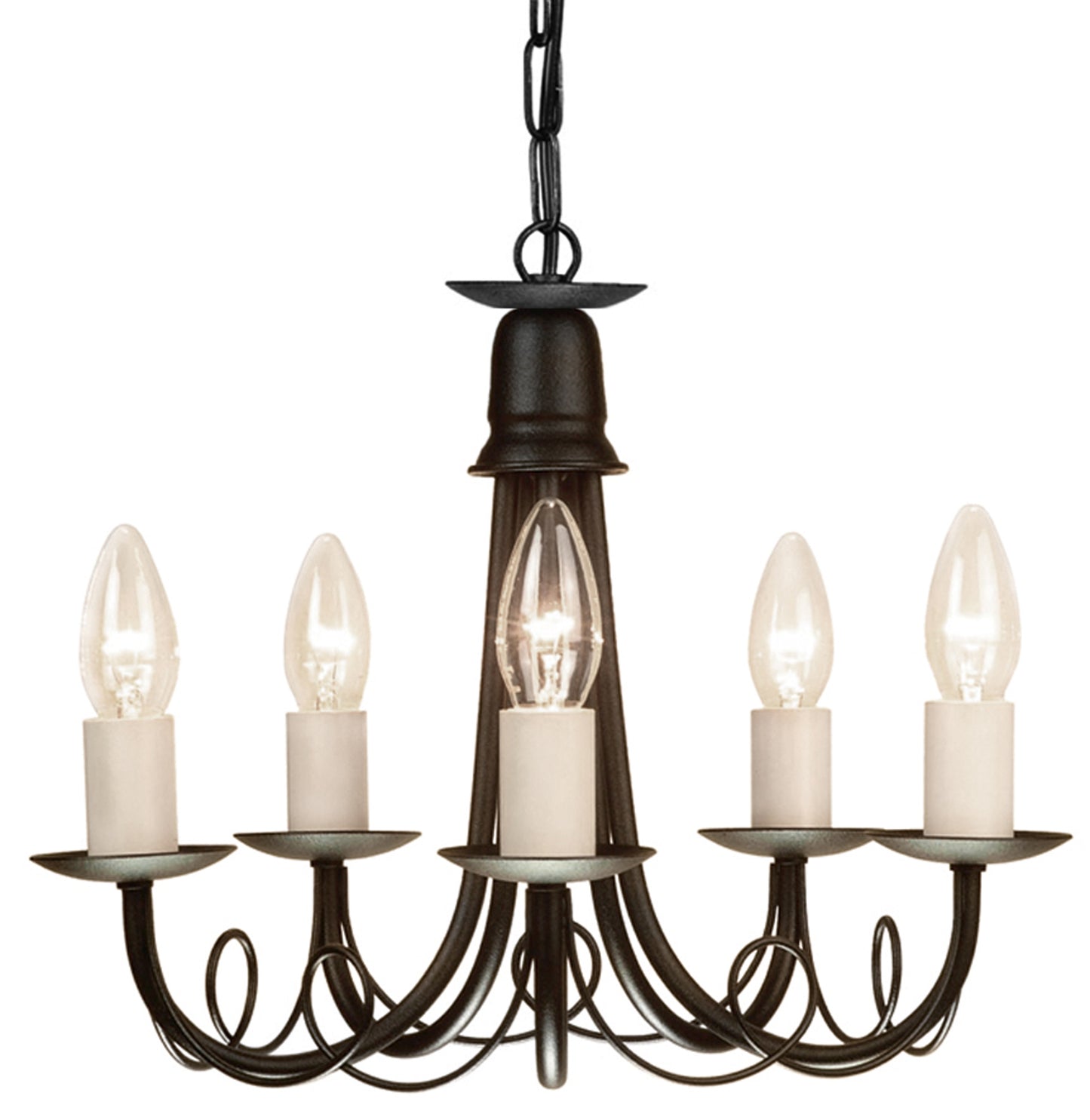 Elstead Minster 5-Light Chandelier