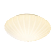 Cafe Small Flush Mount in Frosted Glass