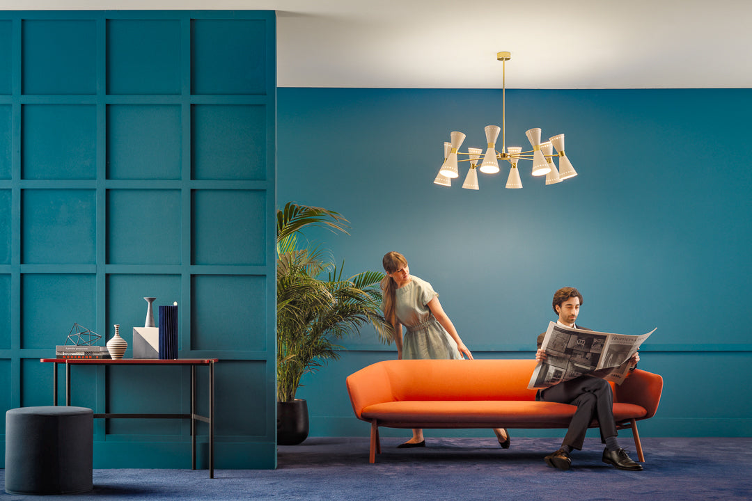 Stilnovo Megafono Chandelier