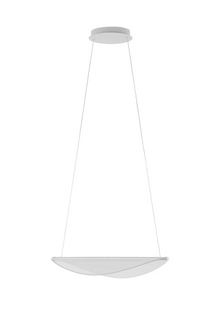 Diphy LED Pendant in White