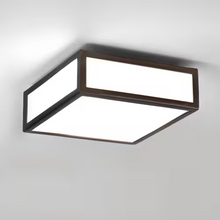 Mashiko 200 Small Square Ceiling Light with Opal Glass