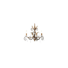 Amarilli 3-Light Chandelier with Clear Glass Drops