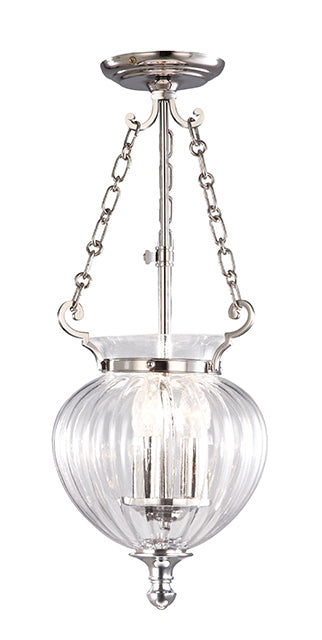 Finsbury Park 3-Light Small Pendant