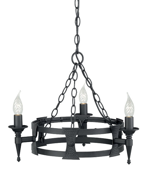 Elstead Saxon Chandelier