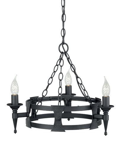Elstead Saxon Chandelier