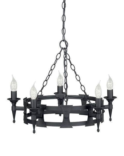 Elstead Saxon Chandelier