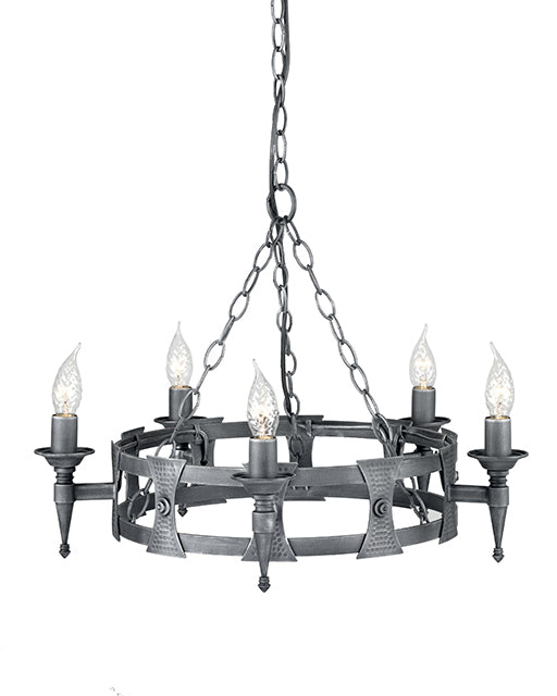 Elstead Saxon Chandelier