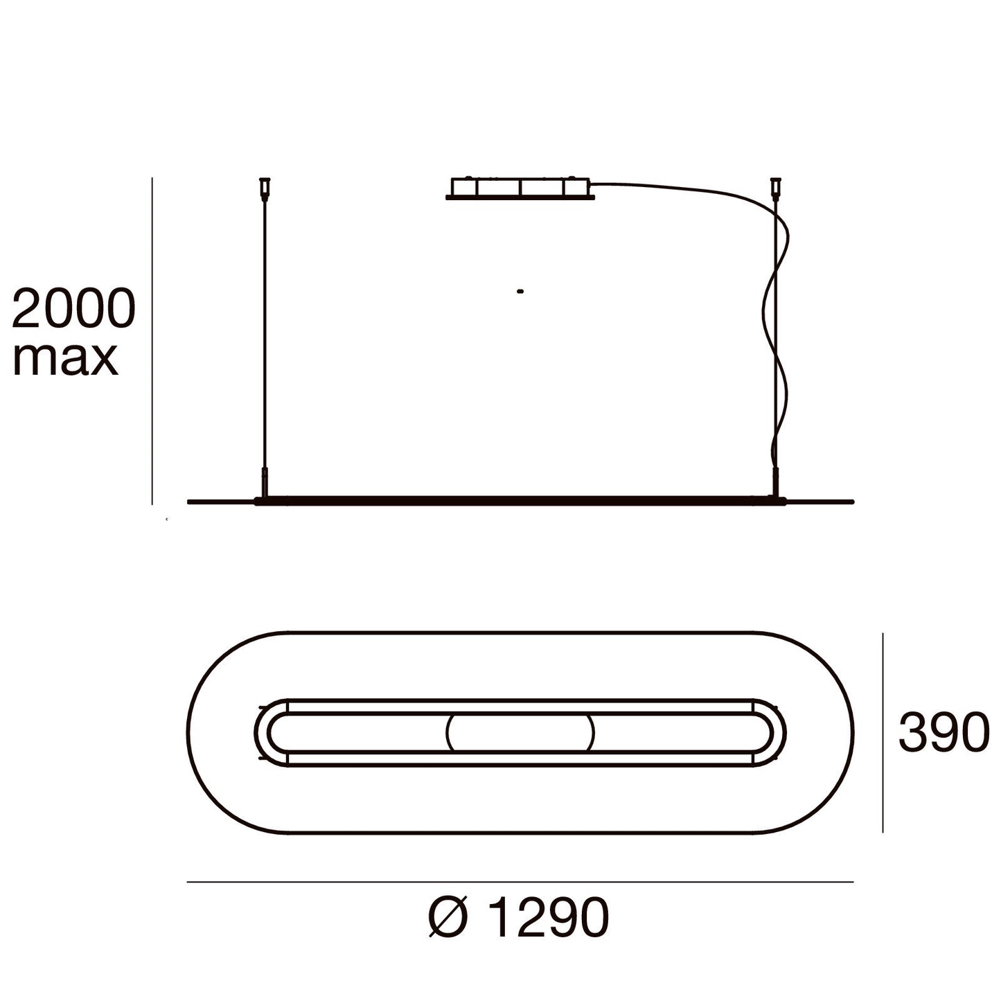Opti Line LED Pendant