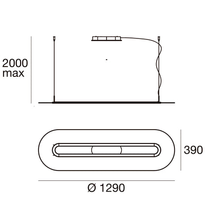 Opti Line LED Pendant