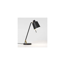 Edward Desk Lamp in Matt Black and Matt Gold