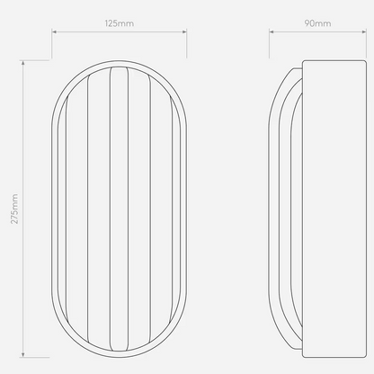 Montreal Oval Wall Light