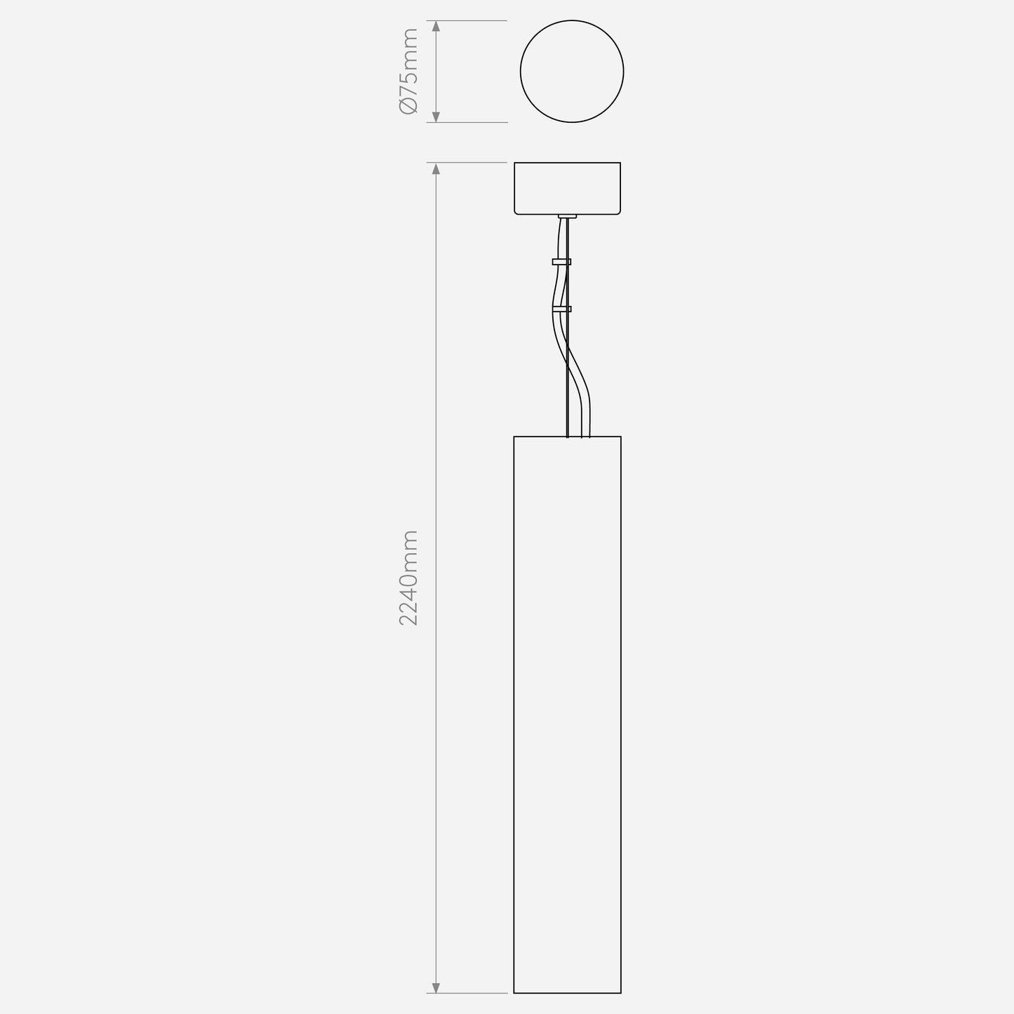 Astro Osca 400 Round Pendant
