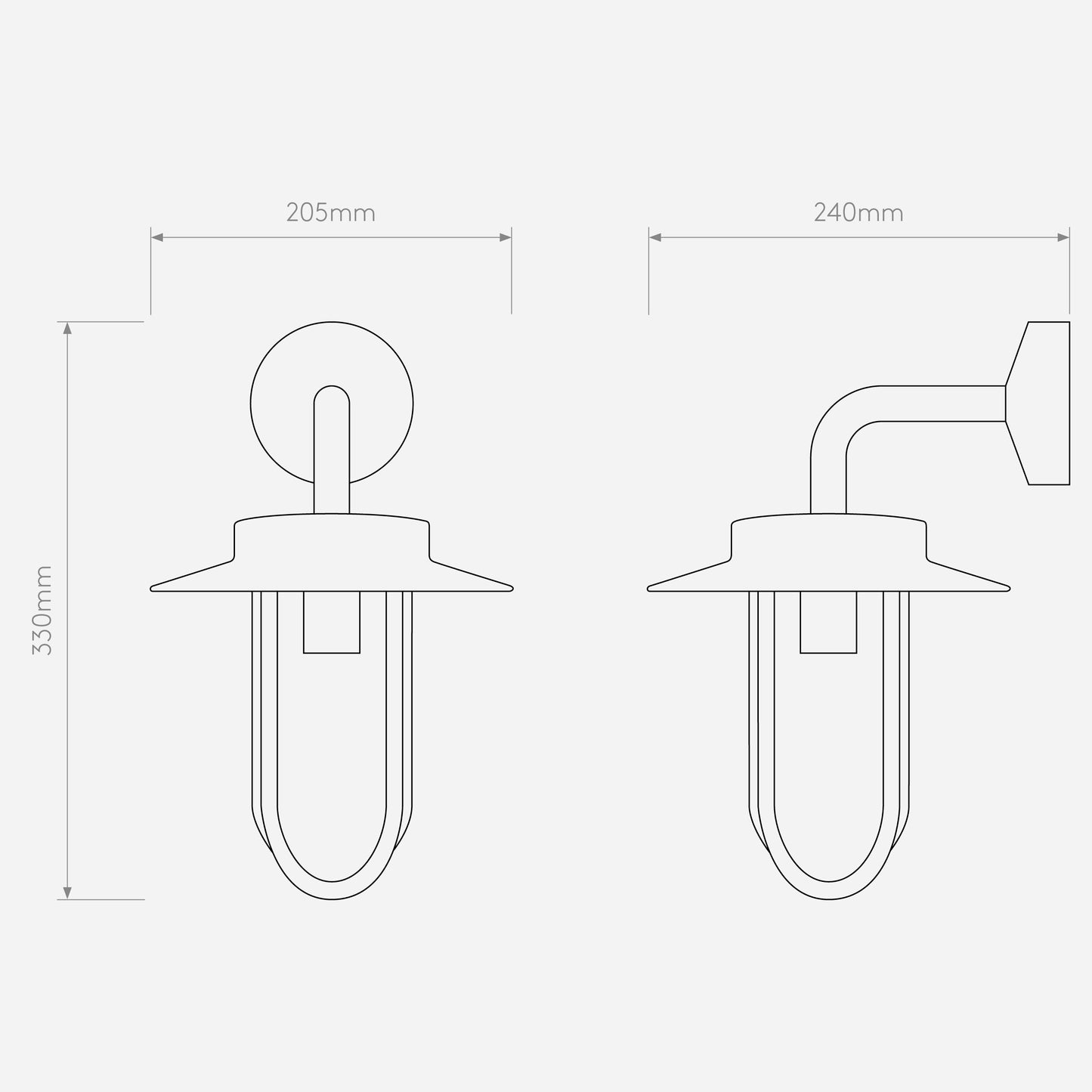 Astro Montparnasse Outdoor Wall Light