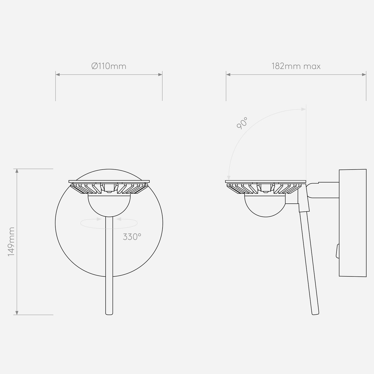 Astro Miura Wall Light