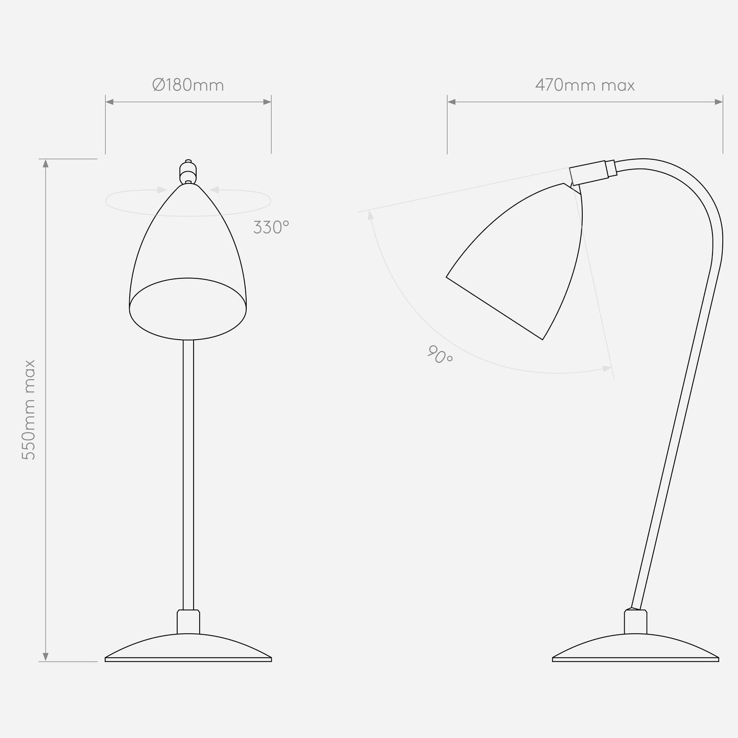 Astro Joel Desk Lamp